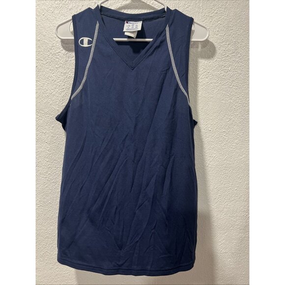 Champion Authentic Women's  Active Breathable Racer back Tank LG Blue NWOT - Picture 1 of 9